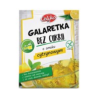 CELIKO Galaretka o sm. cytrynowym bez cukru 14g