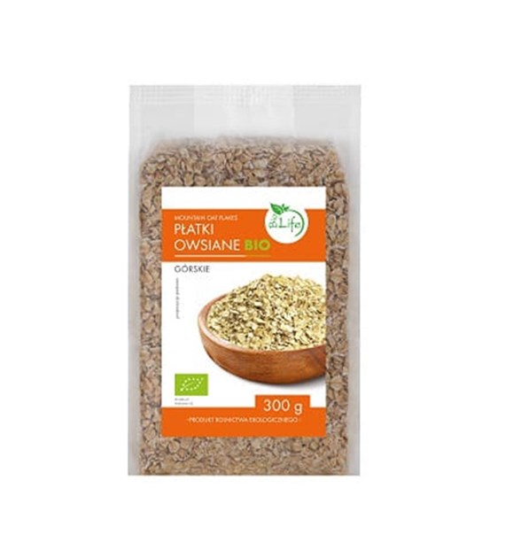 BIOLIFE Płatki owsiane górskie BIO 300g
