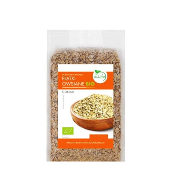 BIOLIFE Płatki owsiane górskie BIO 600g