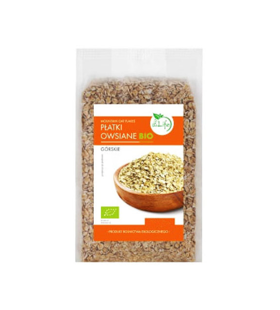 BIOLIFE Płatki owsiane górskie BIO 600g