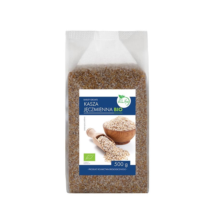 BIOLIFE Kasza jęczmienna BIO 500g