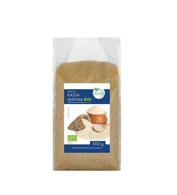 BIOLIFE Kasza manna BIO 500g