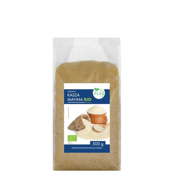 BIOLIFE Kasza manna BIO 500g