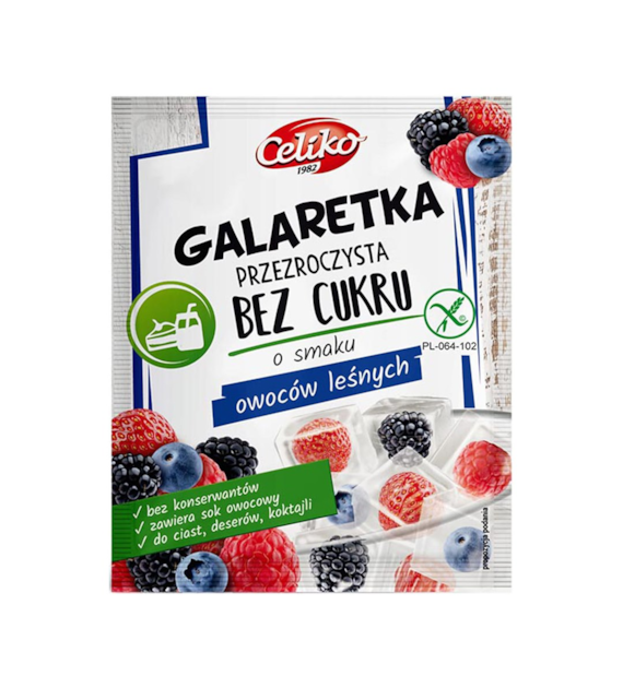 CELIKO Galaretka o sm. owoców leśn. b/c 14g