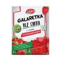 CELIKO Galaretka o sm. truskawkowym bez cukru 14g