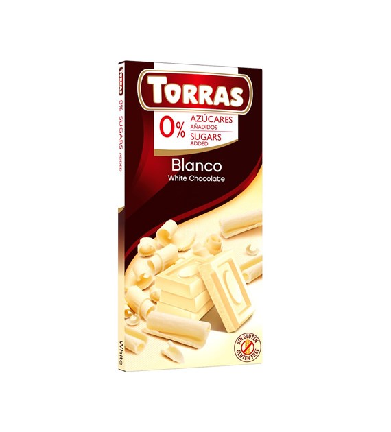 TORRAS Czekolada biała b/c 75g