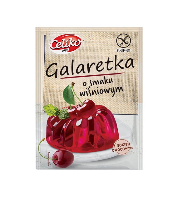 CELIKO Galaretka o smaku wiśniowym 75g