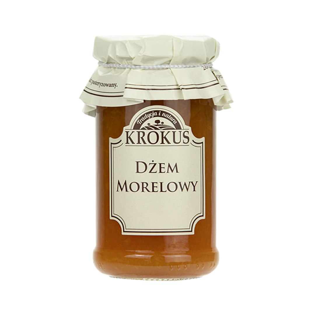 KROKUS Dżem morelowy 235g