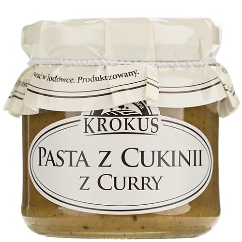 KROKUS Pasta z cukini z ciecierzycą i curry 180g