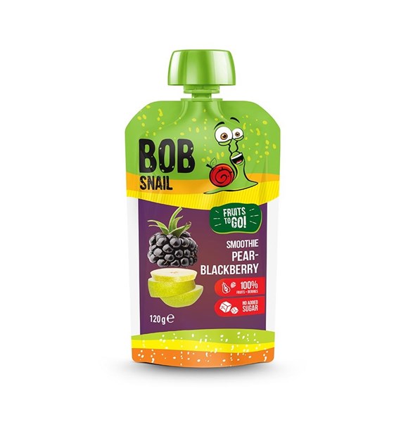 BOB SNAIL Smoothie gruszka-jeżyna b/c 120g