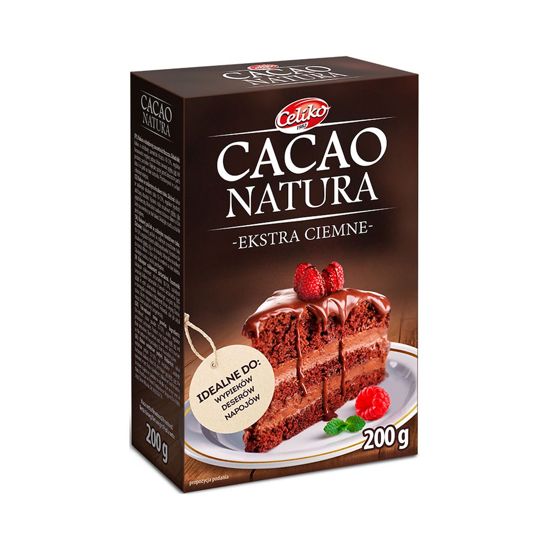 CELIKO Kakao naturalne ciemne 200g