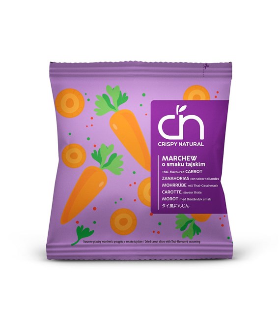 CN Chipsy marchew o smaku tajskim b/c 18g