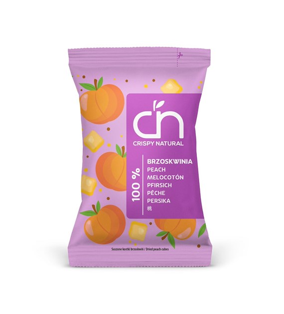 CN Chipsy brzoskwinia suszona b/c 12g