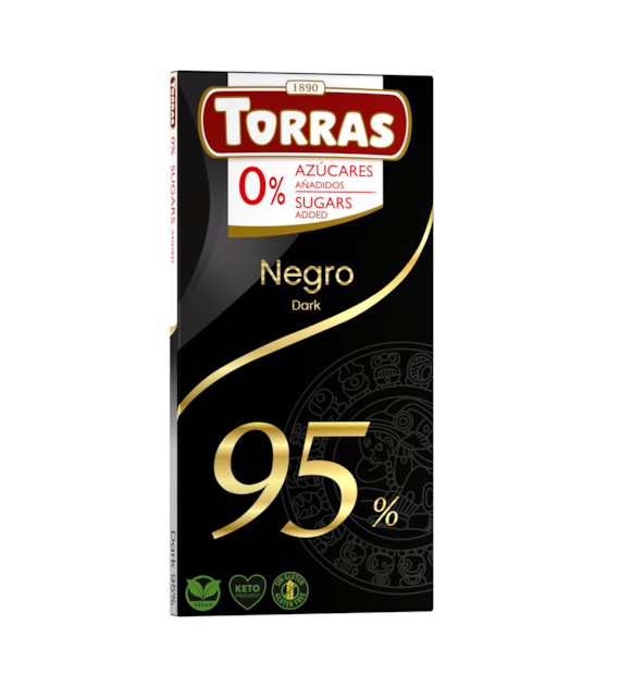 TORRAS Czekolada gorzka 95% kakao b/c 75g