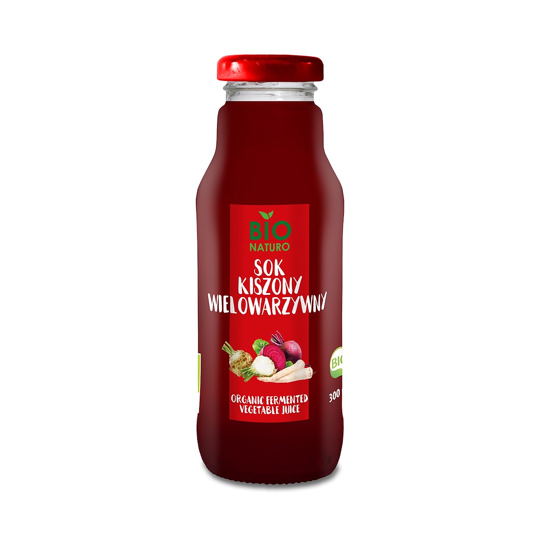 BIONATURO Sok kiszony wielowarzywny 100% 300ml