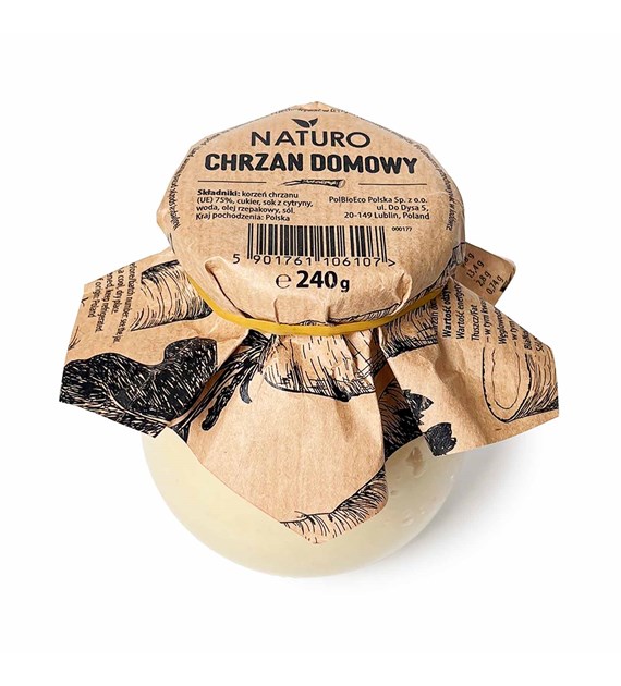 NATURO Chrzan domowy 240g