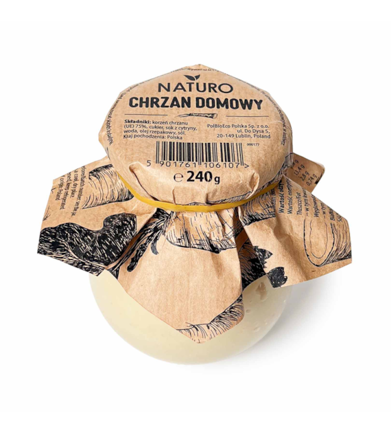 NATURO Chrzan domowy 240g