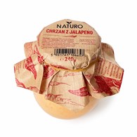 NATURO Chrzan z Jalapeno 240g