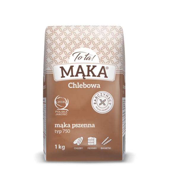 TO TA Mąka pszenna typ 750 chlebowa 1 kg