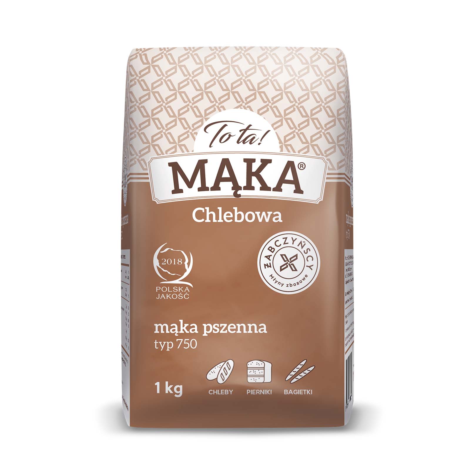 TO TA Mąka pszenna typ 750 chlebowa 1 kg