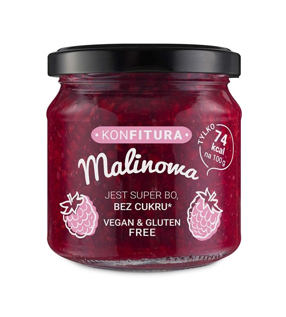 DEVALDANO Konfitura malina b/c 190g