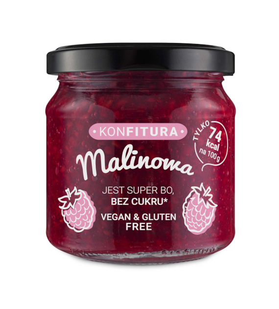 DEVALDANO Konfitura malina b/c 190g