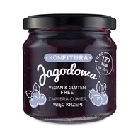 DEVALDANO Konfitura jagoda bez dodatku cukru 190g