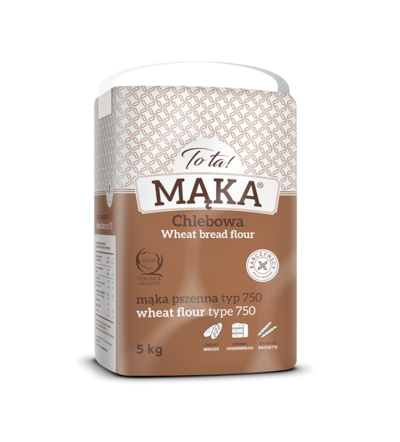 TO TA Mąka pszenna typ 750 chlebowa 5 kg