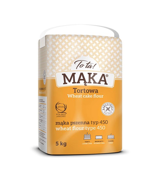 TO TA Mąka pszenna tortowa typ 450 5 kg