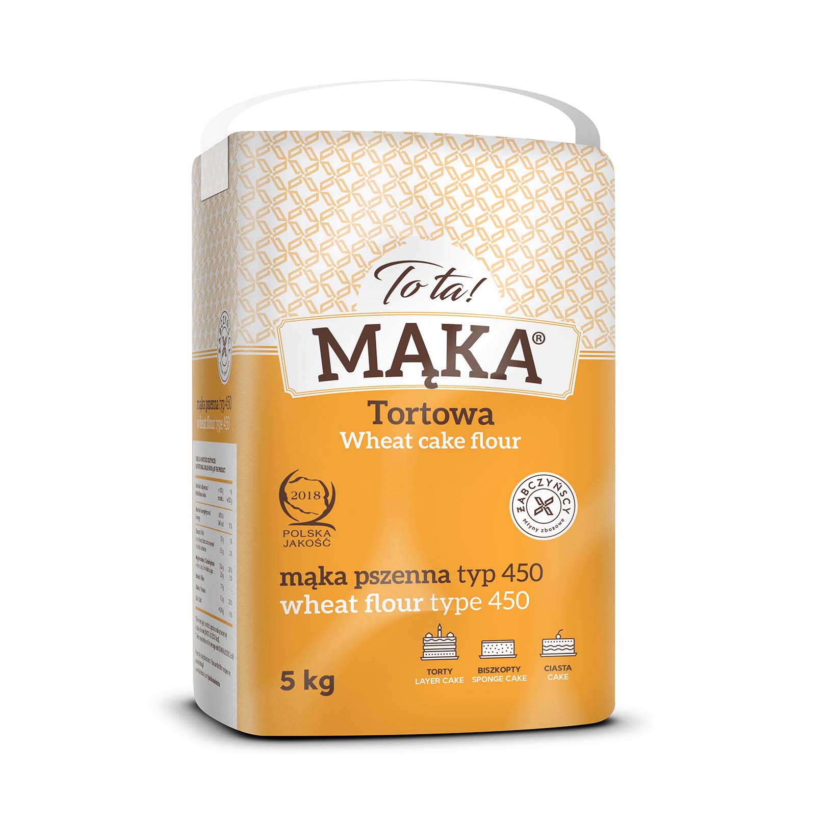 TO TA Mąka pszenna tortowa typ 450 5 kg