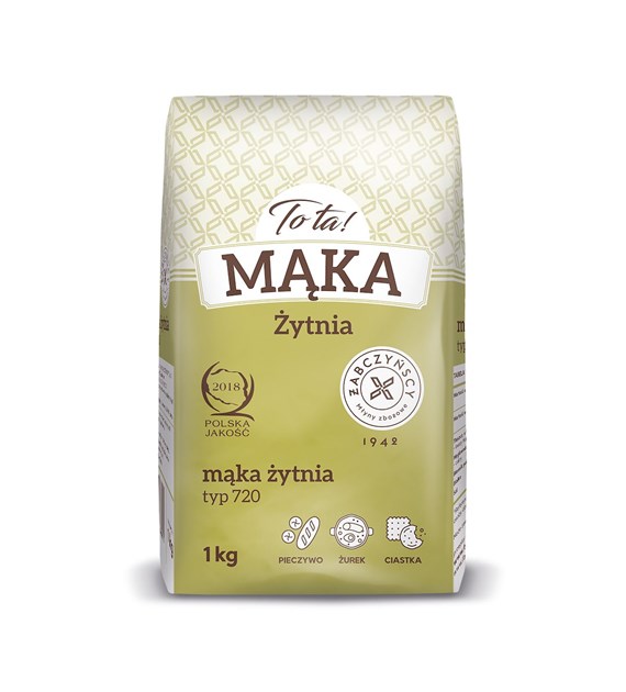 TO TA Mąka żytnia typ 720 1 kg