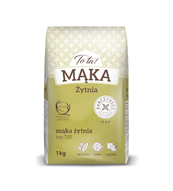 TO TA Mąka żytnia typ 720 1 kg