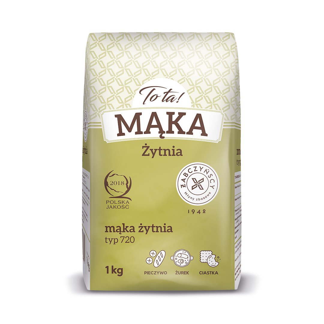 TO TA Mąka żytnia typ 720 1 kg