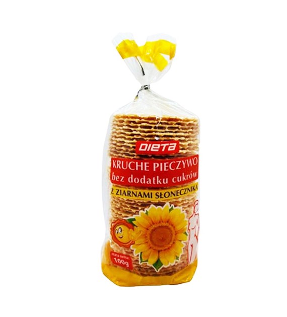 DIETA Kruche pieczywo ze słonecznikiem b/c 100g