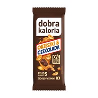 DOBRA KALORIA Baton orzeszki & czekolada 35g