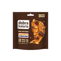 DOBRA KALORIA Mini batoniki orzeszki & czekolada doypack 108g