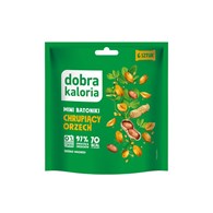 DOBRA KALORIA Mini batoniki chrupiący orzech doypack 108g
