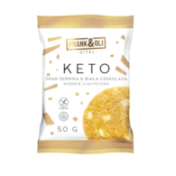 FRANK&OLI Keto sernik i biała czekolada b/c 50g