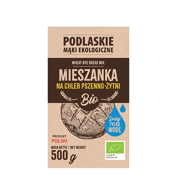 BIOLIFE Mieszanka na chleb pszenno-żytni BIO 500g