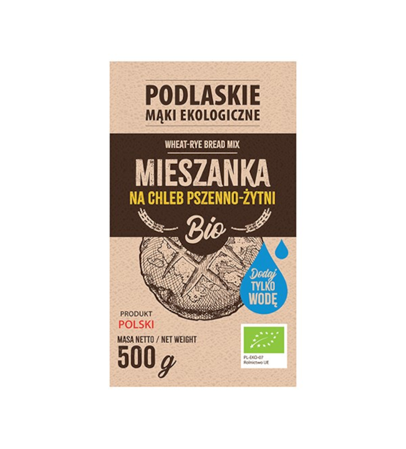 BIOLIFE Mieszanka na chleb pszenno-żytni BIO 500g