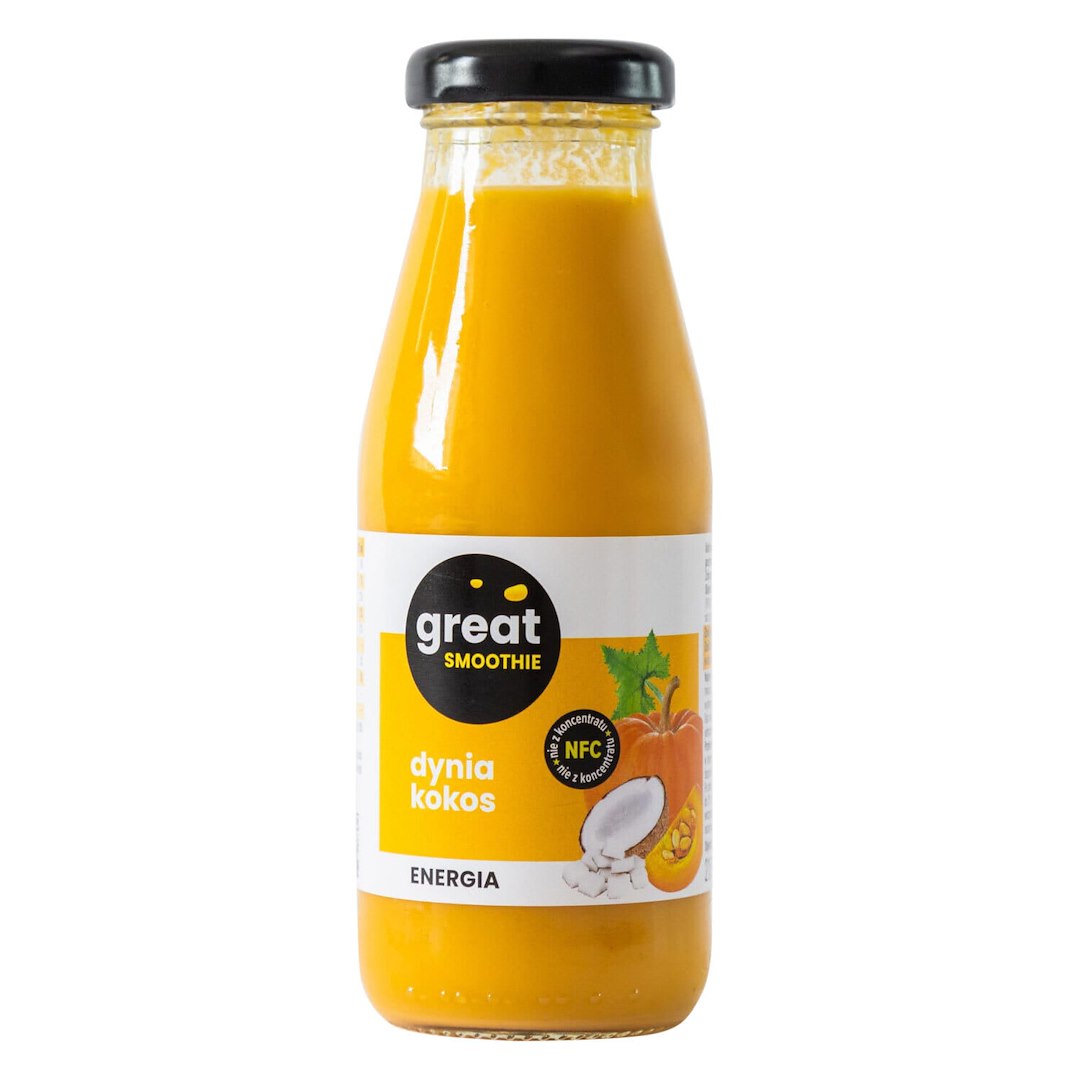 GREAT Smoothie Dynia z kokosem 215ml