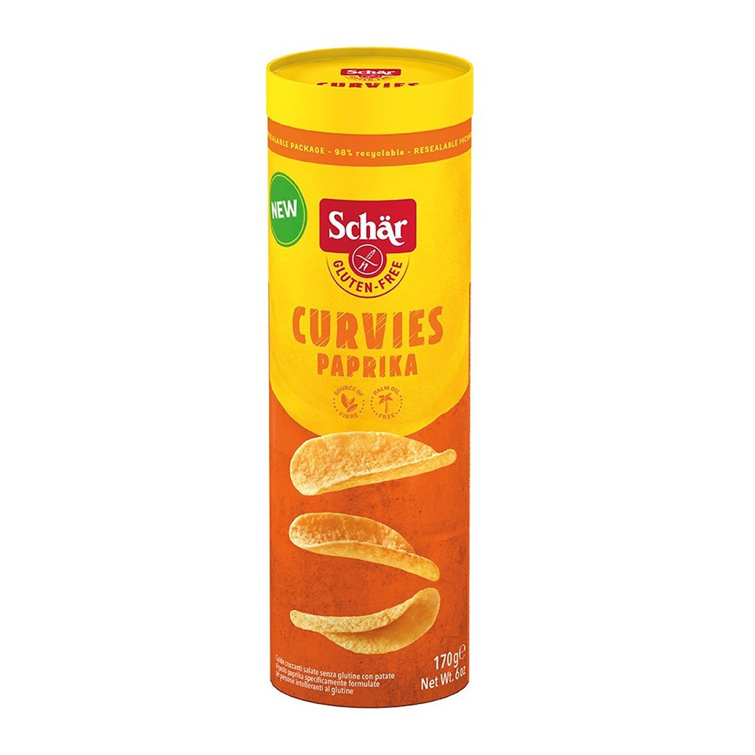 SCHAR Chipsy ziemniaczane paprykowe 170g