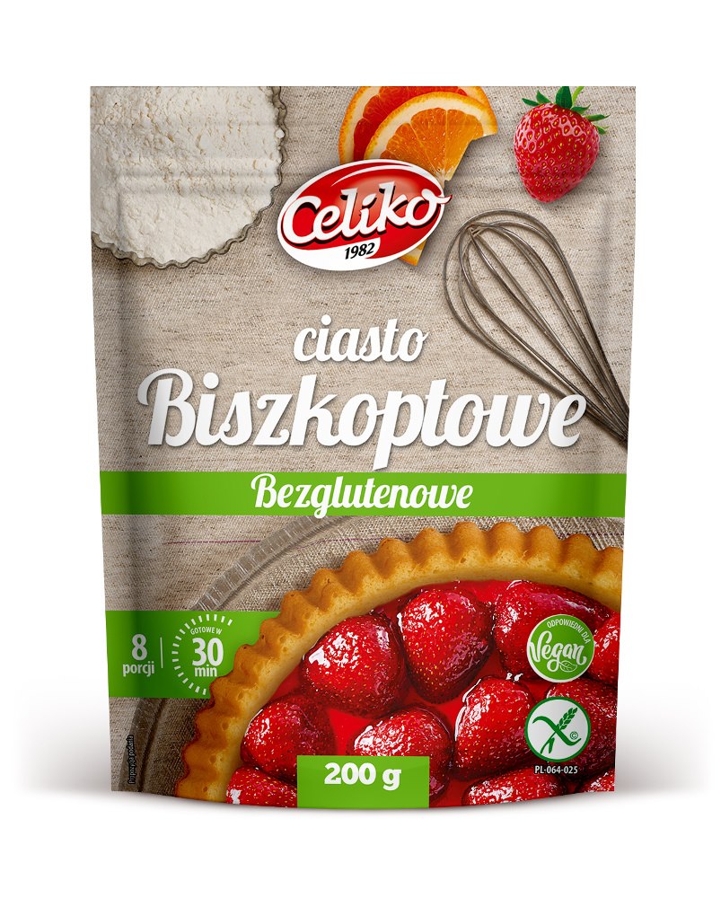 CELIKO Mieszanka mączna ciasto biszkoptowe 200g