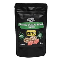 OATBE KETO Prażone orzechy ziemne z erytrolem 50g