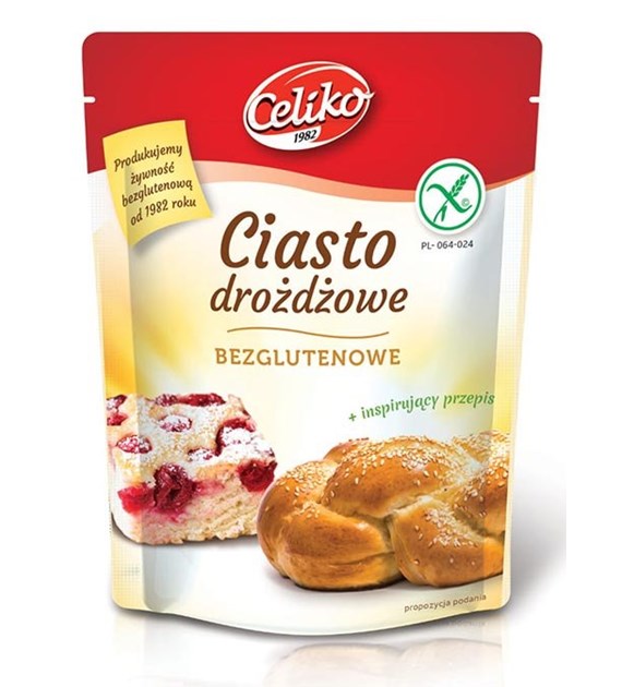 CELIKO Mieszanka mączna ciasto drożdżowe 200g