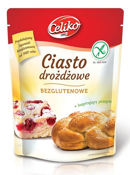 CELIKO Mieszanka mączna ciasto drożdżowe 200g