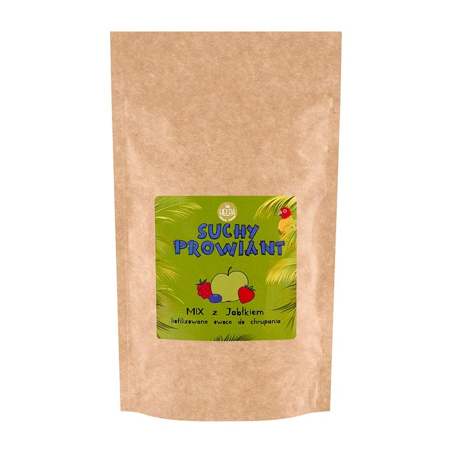 HELPA Owoce liofilizowane mix z jabłkiem BIO Suchy Prowiant 20g