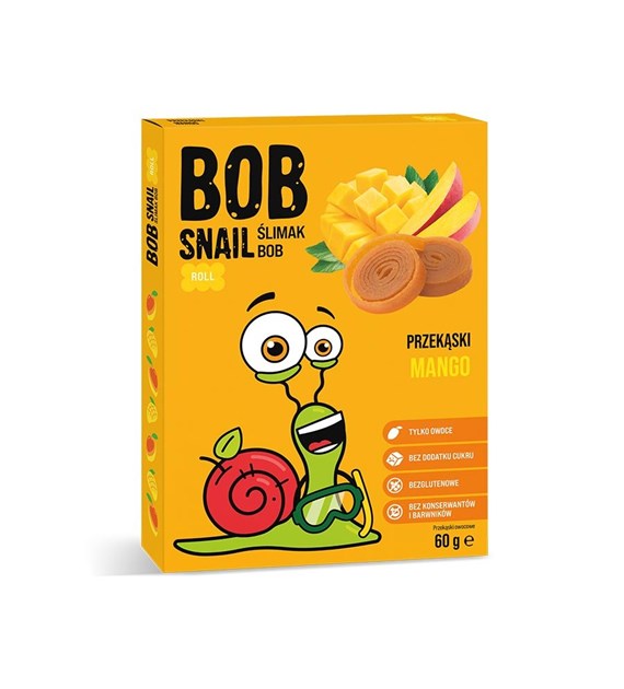 BOB SNAIL Przekąska mango b/c 60g
