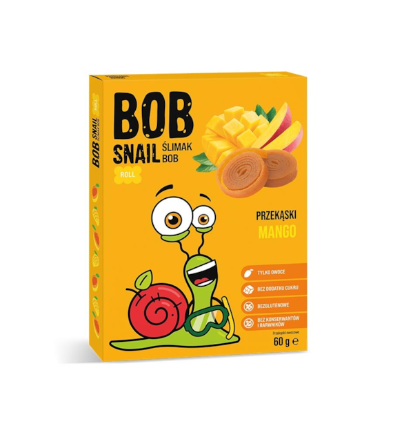 BOB SNAIL Przekąska mango b/c 60g