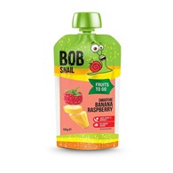 BOB SNAIL Smoothie banan-malina bez dodatku cukru 120g